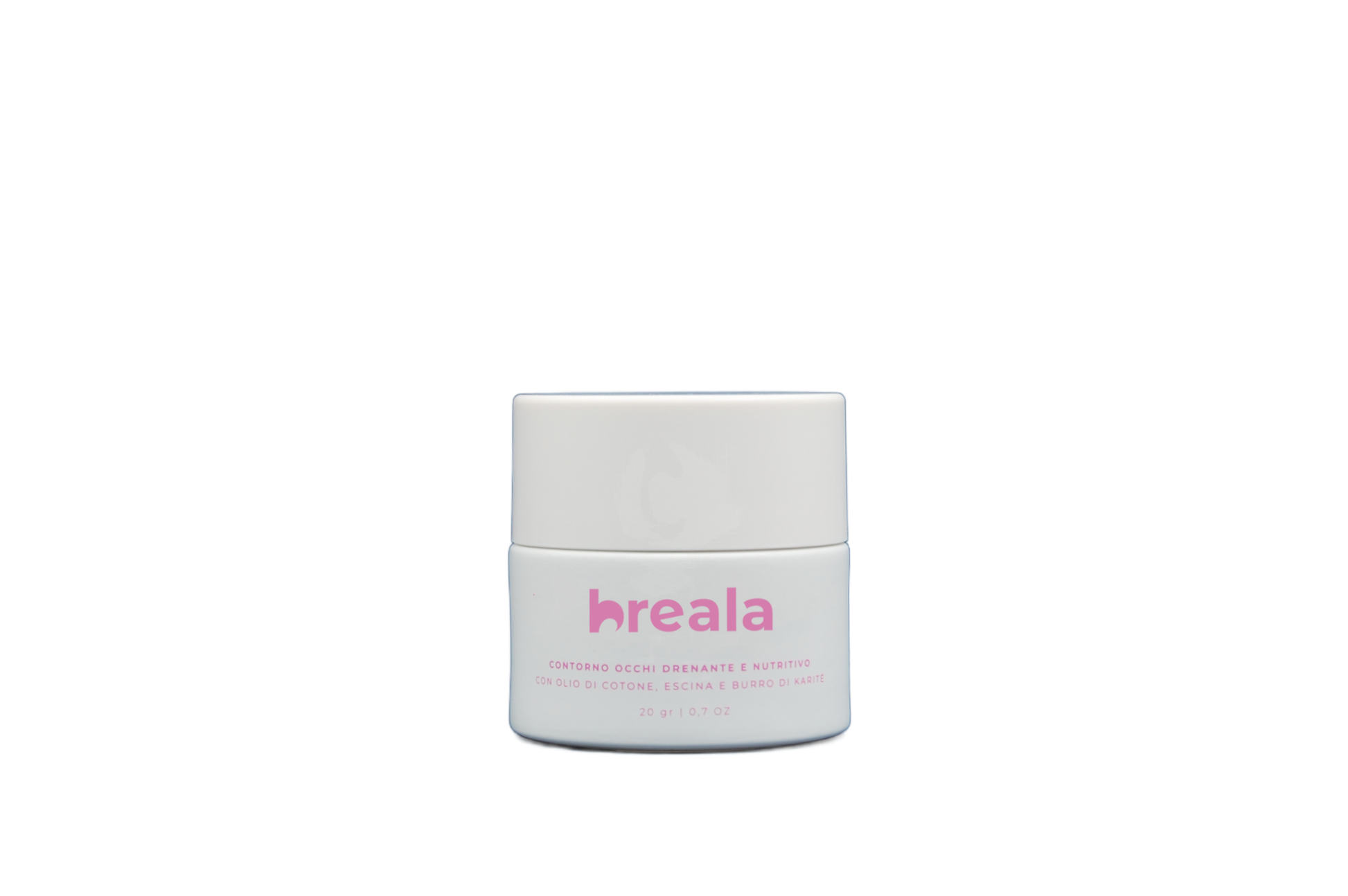 4. Contorno Occhi Drenante e Nutritivo con Olio di Cotone, Escina e Burro di Karité - Breala™