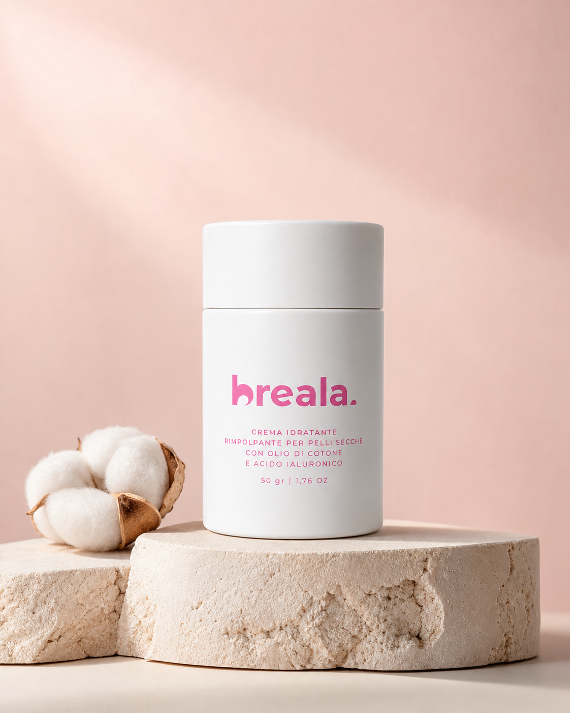 Crema Idratante Rimpolpante per pelli secche Breala