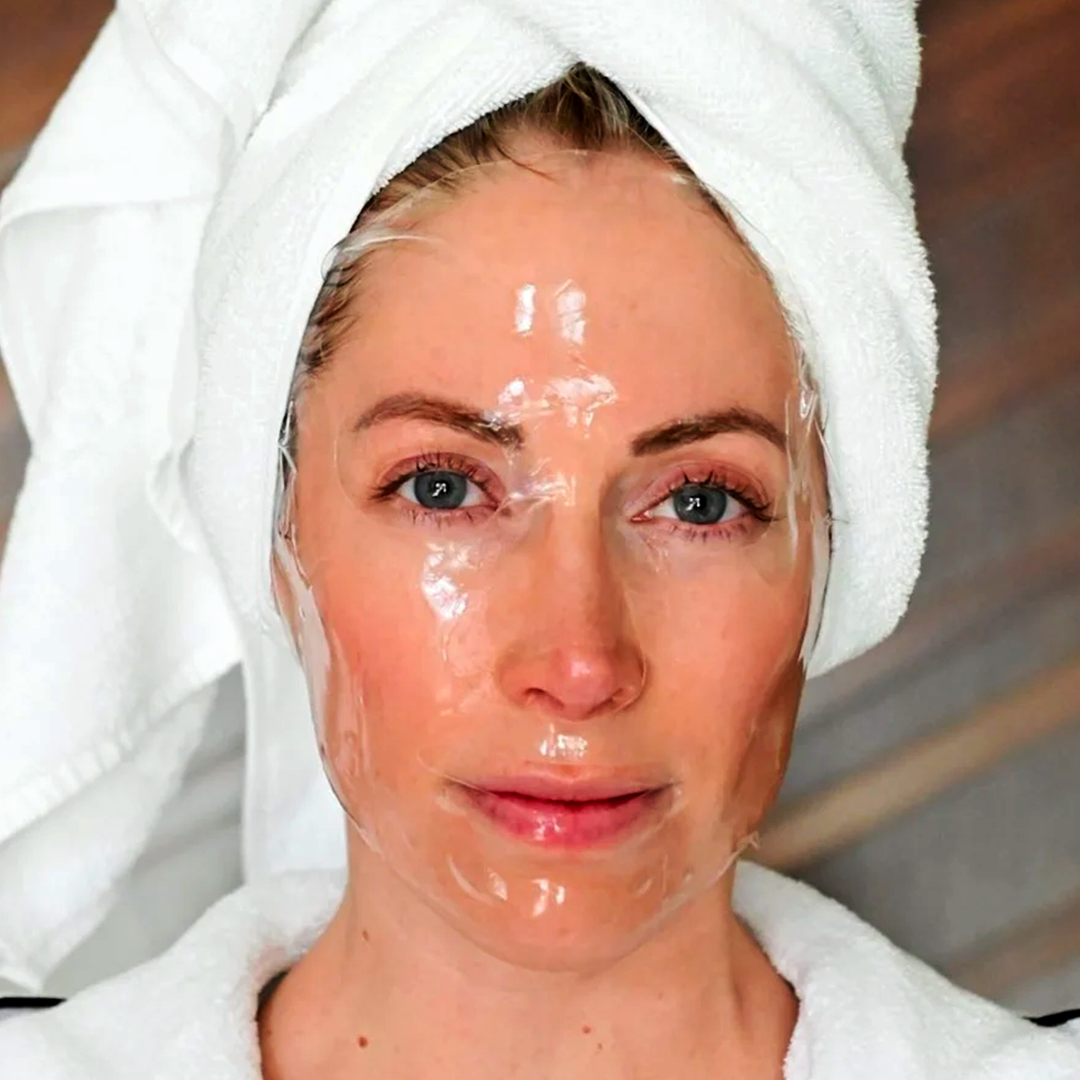 IDRO-MASK™ Maschera Viso Idrogel Iper-Idratante con Acido Ialuronico e Collagene - Breala™